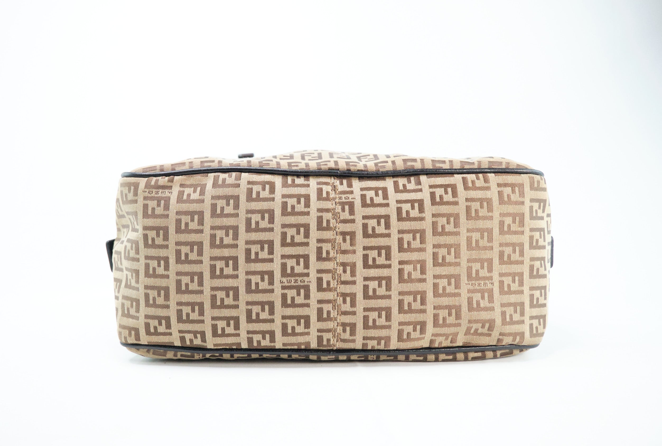 Fendi Zucchino Canvas Handbag - '10s