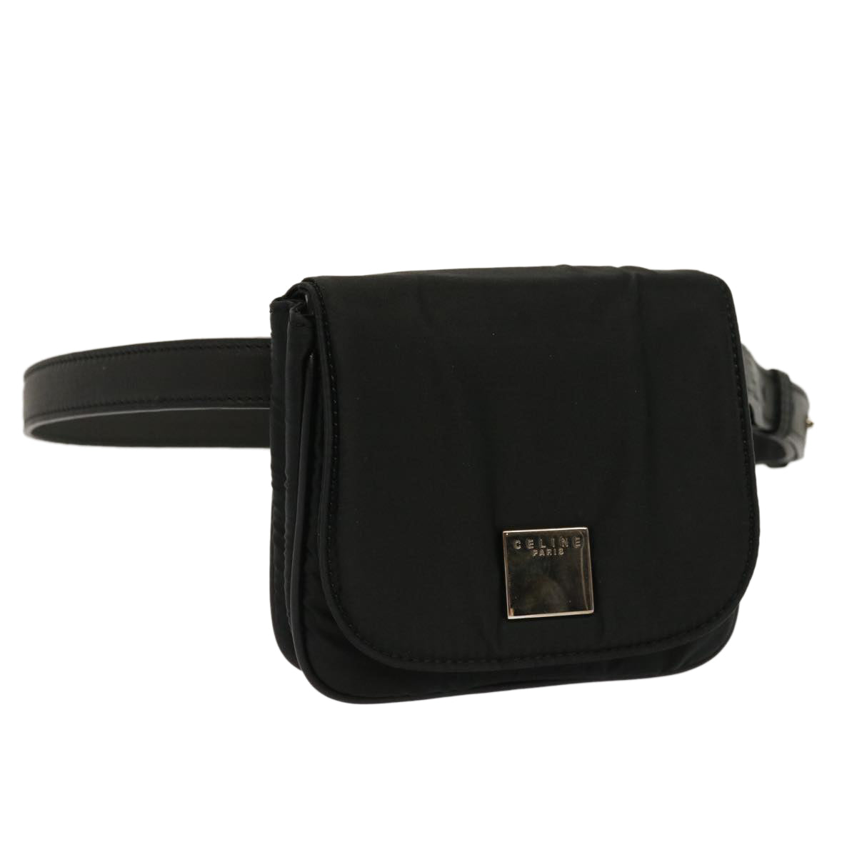 CELINE Maris Pearl Waist bag Nylon Beige  71135