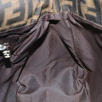FENDI Zucca Canvas Mamma Baguette Shoulder Bag Brown71188