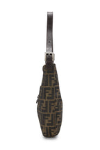 Fendi,  Brown Zucca Canvas Shoulder Bag, Brown