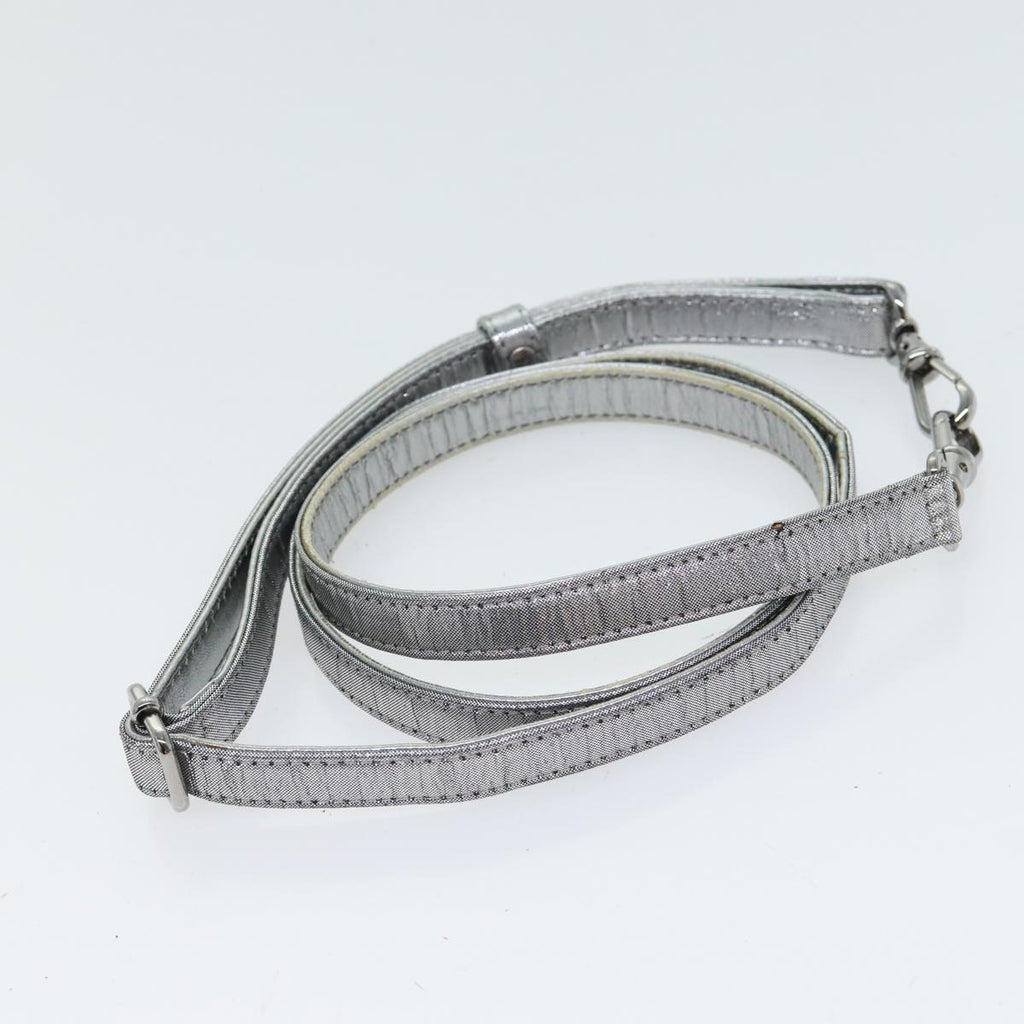 FENDI Zucca Canvas Hand Bag 2way Silver71228