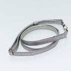 FENDI Zucca Canvas Hand Bag 2way Silver71228