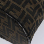 FENDI Zucca Canvas Vanity Cosmetic Pouch Brown71232