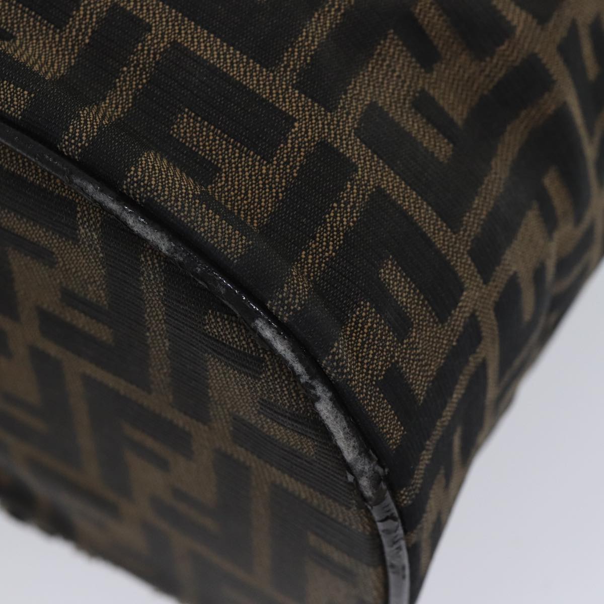 FENDI Zucca Canvas Vanity Cosmetic Pouch Brown71232