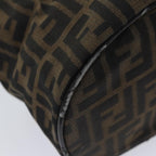 FENDI Zucca Canvas Vanity Cosmetic Pouch Brown71232