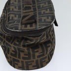 FENDI Zucca Canvas Vanity Cosmetic Pouch Brown71232