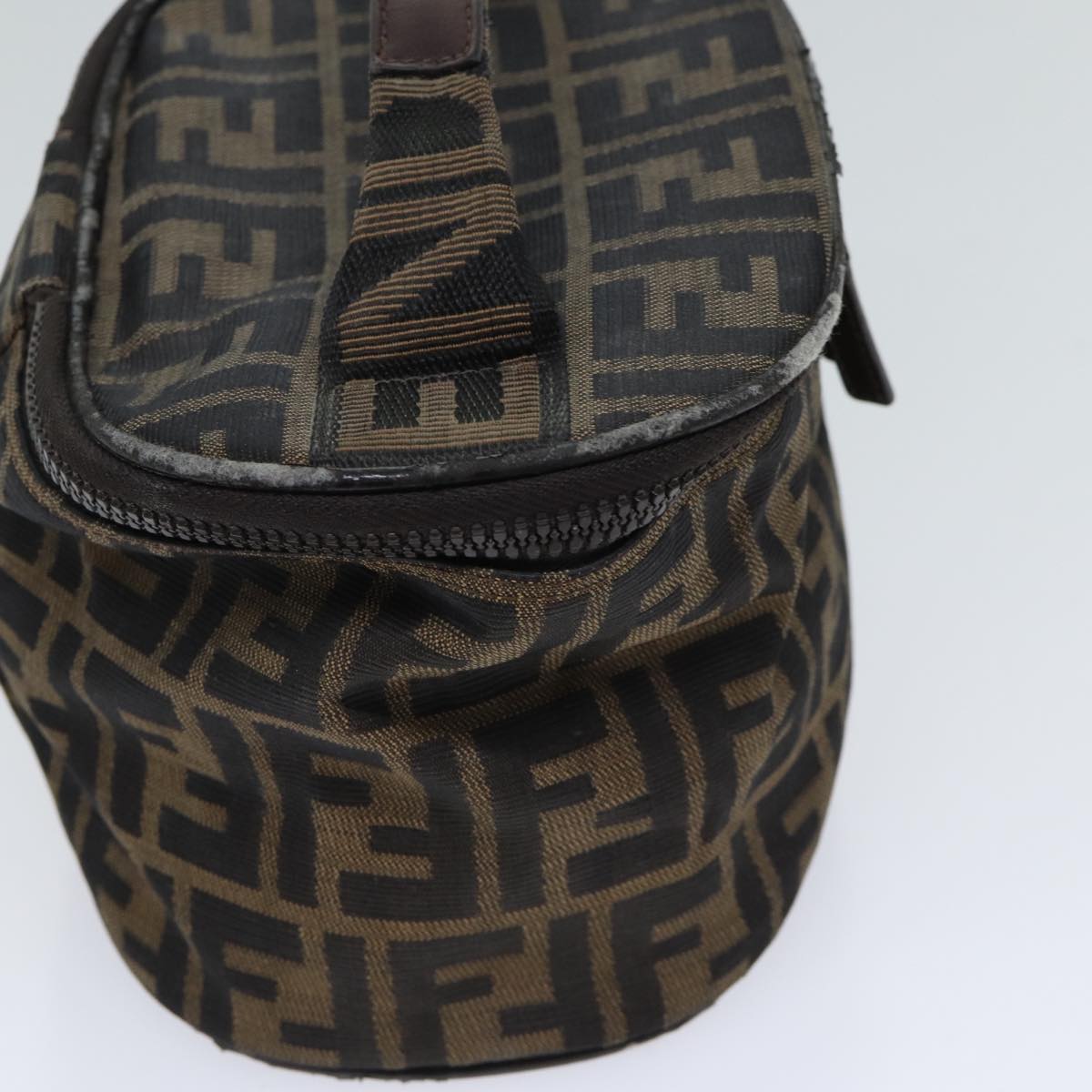 FENDI Zucca Canvas Vanity Cosmetic Pouch Brown71232