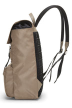 Fendi,  Brown Nylon Fendiness Backpack, Brown
