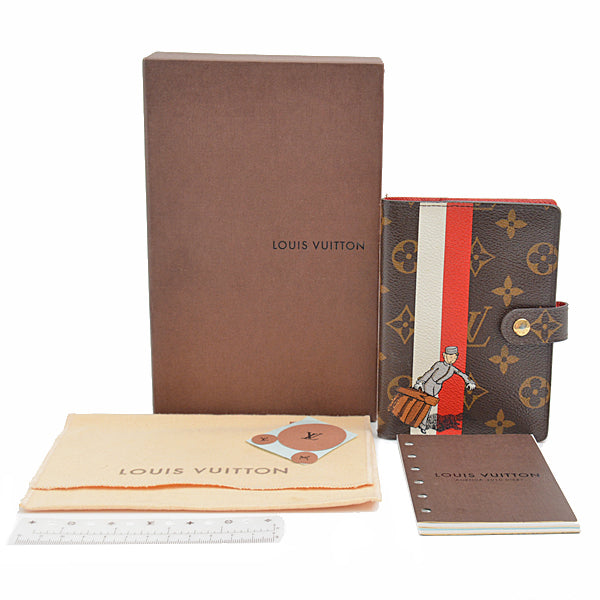 Louis Vuitton Monogram Canvas Agenda PM Notebook Cover R20018 in New Condition