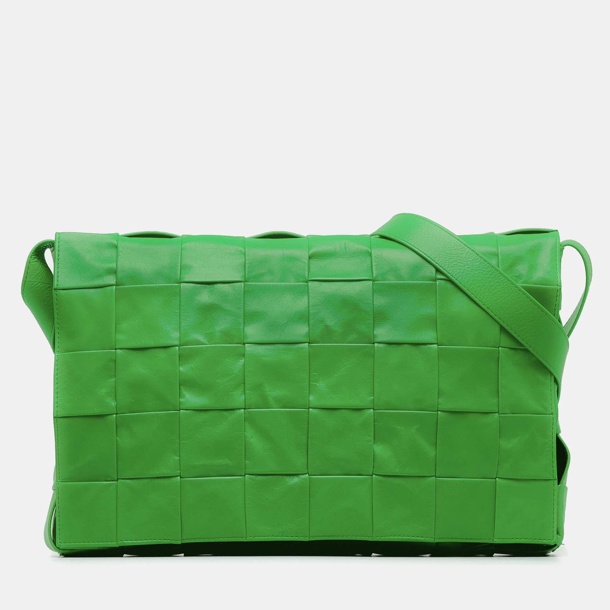 Bottega Veneta Maxi Calfskin Intrecciato Cassette Crossbody