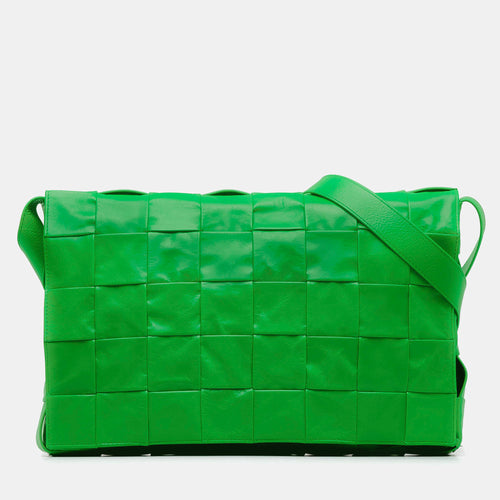 Bottega Veneta Maxi Calfskin Intrecciato Cassette Crossbody