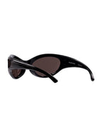 Balenciaga Eyewear Dynamo Oval Frame Sunglasses 773388T0007