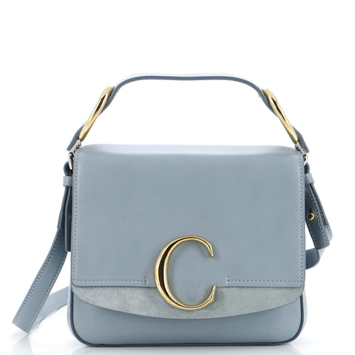 Chloe C Flap Bag Leather Small