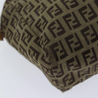 FENDI Zucchino Canvas Hand Bag Beige71559