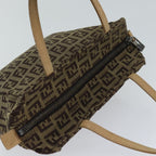 FENDI Zucchino Canvas Hand Bag Beige71559