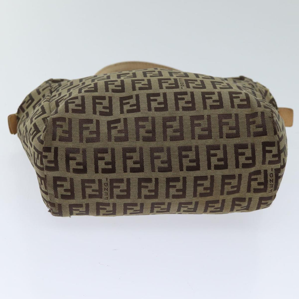 FENDI Zucchino Canvas Hand Bag Beige71559
