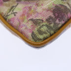 FENDI Hand Bag Canvas Beige Pink71568