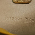 FENDI Hand Bag Canvas Beige Pink71568