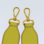 FENDI Leather Shoulder Strap 31.9"" Yellow71578