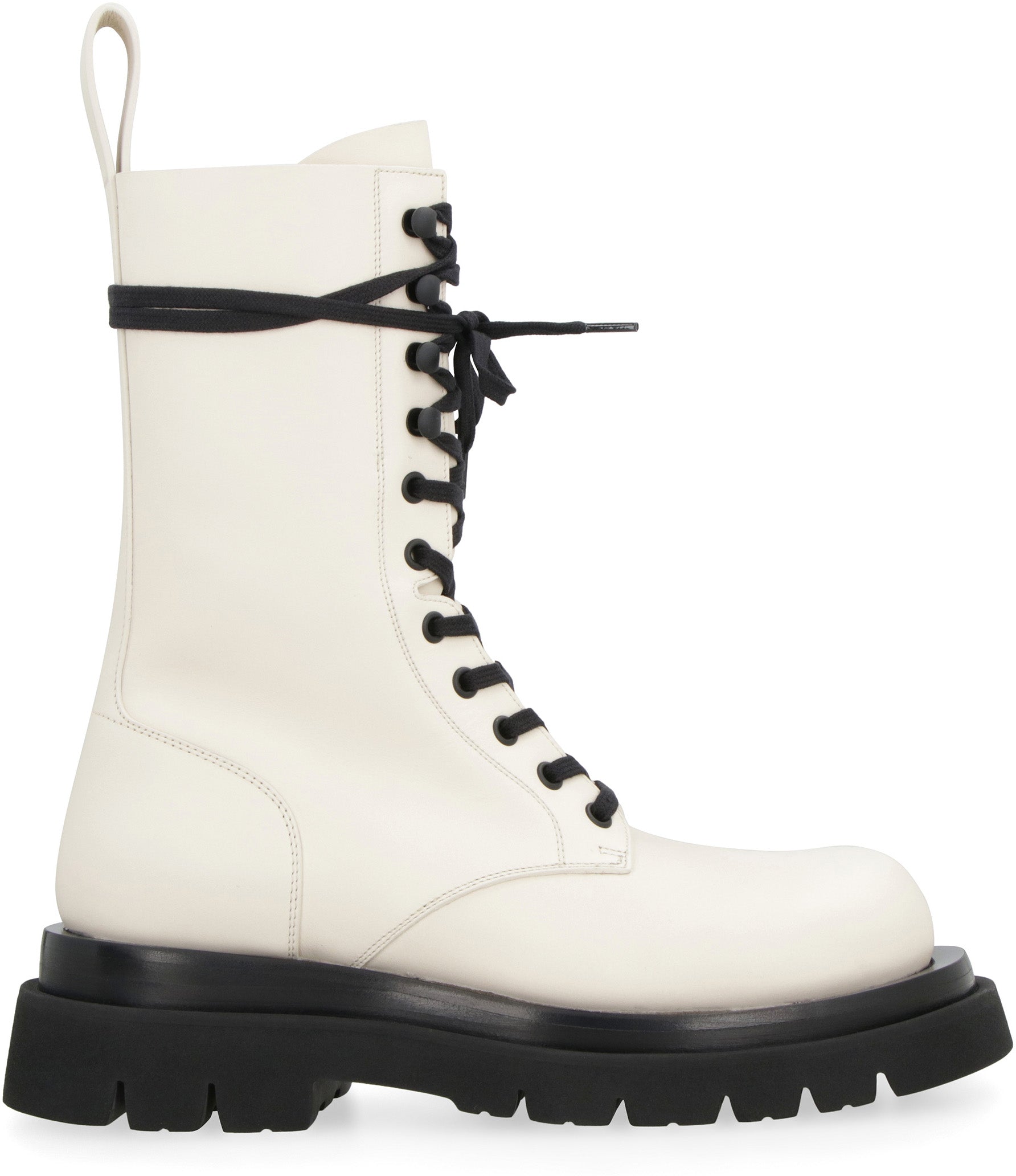 BOTTEGA VENETA Lug Lace-Up Ankle Boots for Women