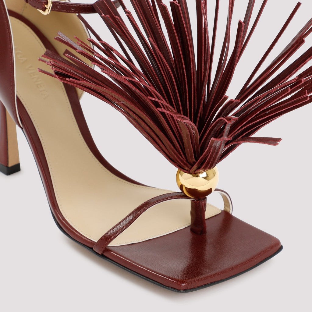 BOTTEGA VENETA Leather Stretch Sandals for Women