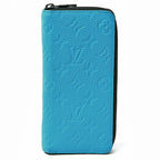 Louis Vuitton Turquoise Taurillon Leather Zippy Wallet M69048