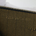 FENDI Zucca Canvas Hand Bag 2way Brown Black71647