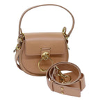 Chloe Tess Shoulder Bag Leather 2way Beige 71651A