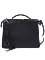 Fendi Peekaboo ISeeU Medium Tote Bag Black