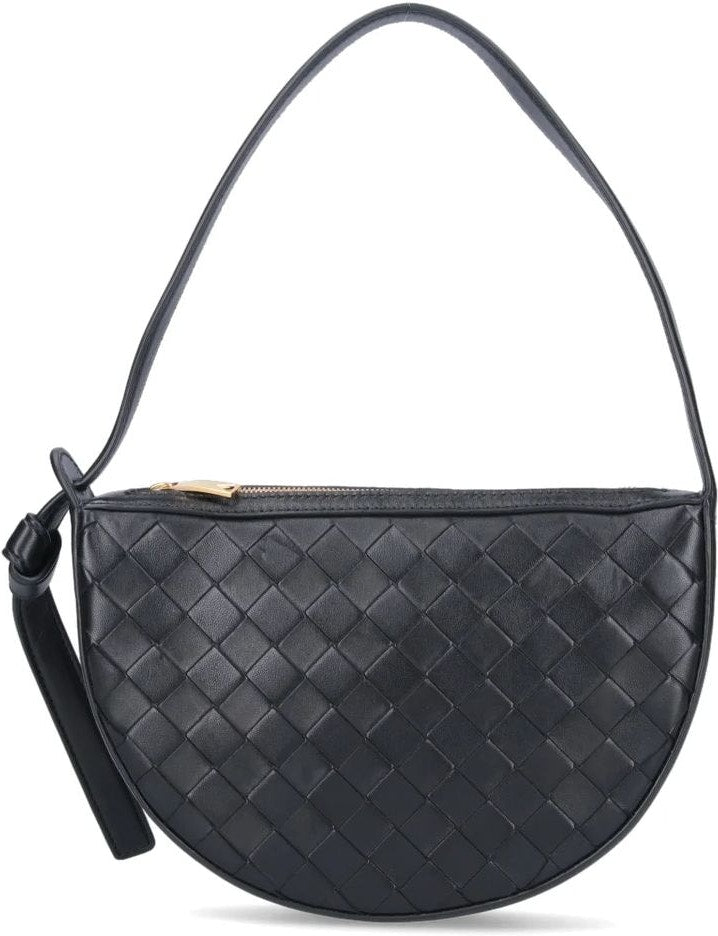 Bottega Veneta Women's Mini Sunrise in Black | 763747VCPP3