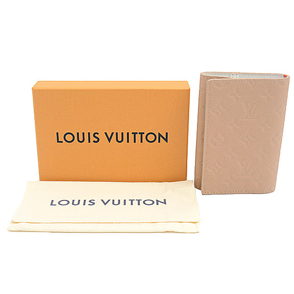 Louis Vuitton Leather Monogram Book Cover Japan Limited GI0705