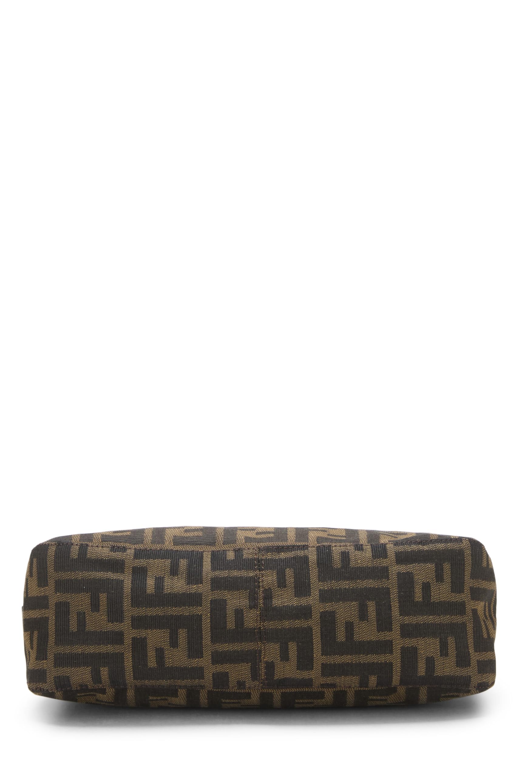Fendi,  Brown Zucca Canvas Shoulder Bag, Brown