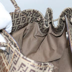 FENDI Zucchino Canvas Hand Bag Beige71826