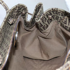 FENDI Zucchino Canvas Hand Bag Beige71826