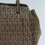 FENDI Zucchino Canvas Hand Bag Beige71826