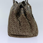 FENDI Zucchino Canvas Hand Bag Beige71826