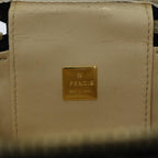 FENDI Zucca Canvas Vanity Cosmetic Pouch Brown Black71829