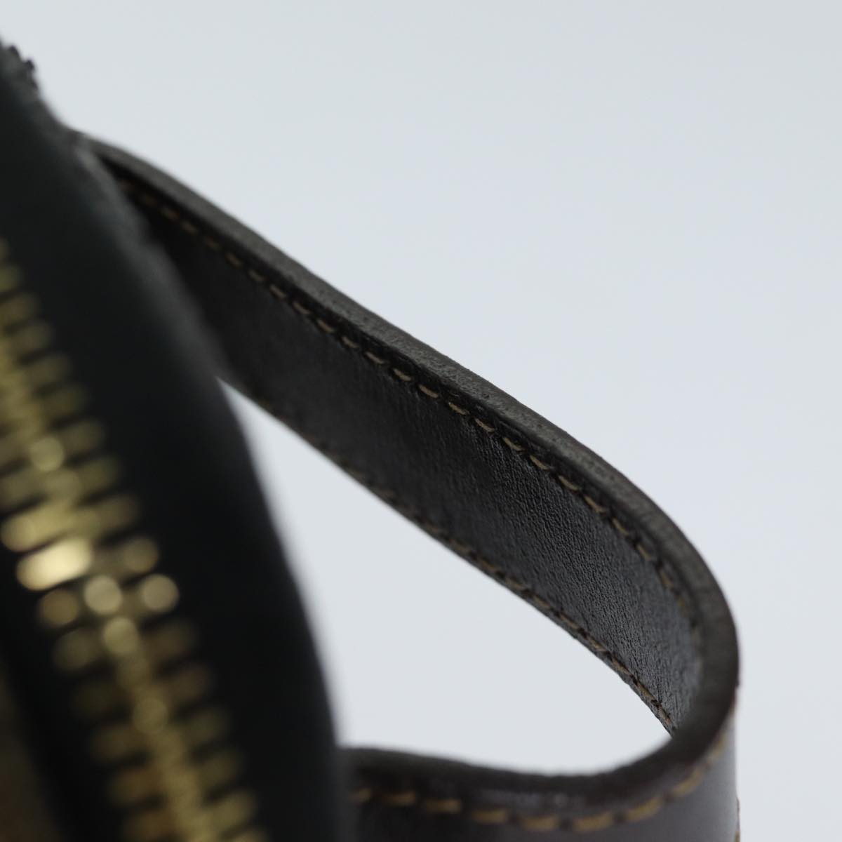 FENDI Zucca Canvas Vanity Cosmetic Pouch Brown Black71829