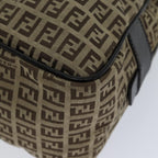 FENDI Zucchino Canvas Hand Bag Beige71830
