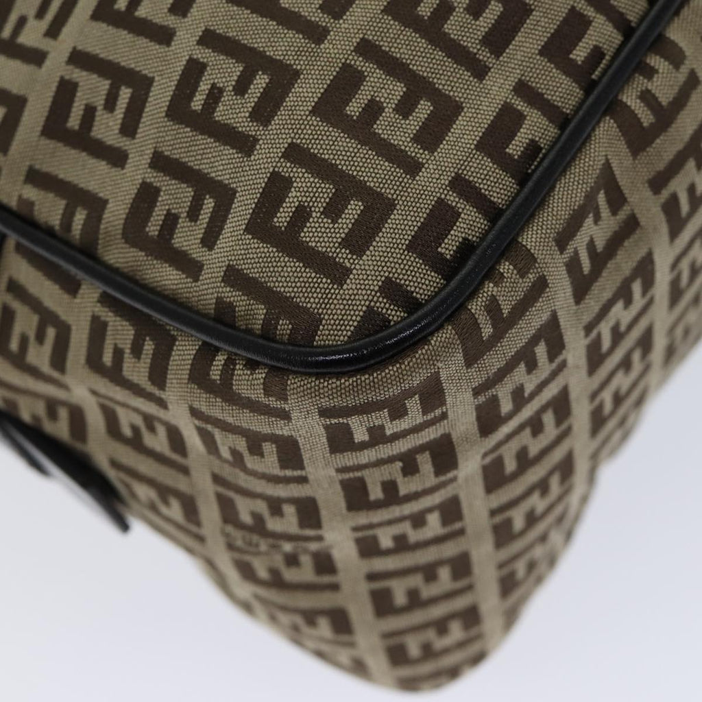 FENDI Zucchino Canvas Hand Bag Beige71830