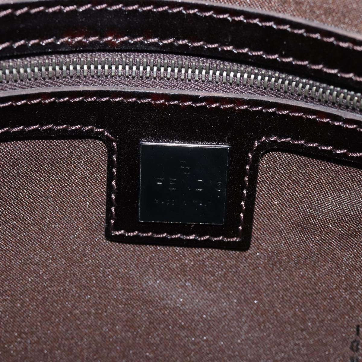 FENDI Zucchino Canvas Hand Bag Beige71830