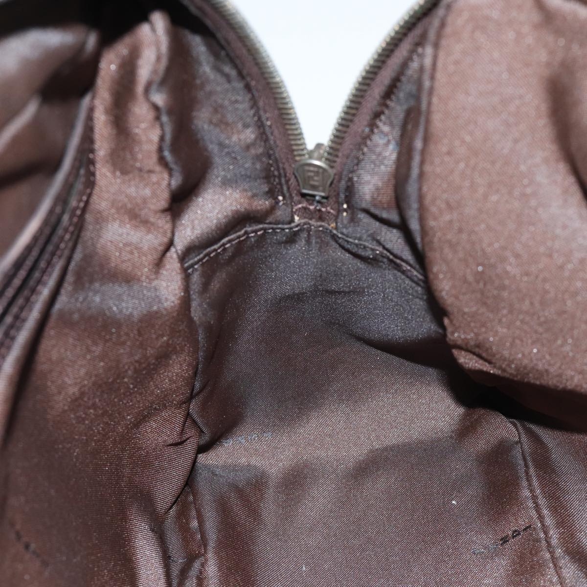 FENDI Zucchino Canvas Hand Bag Beige71830