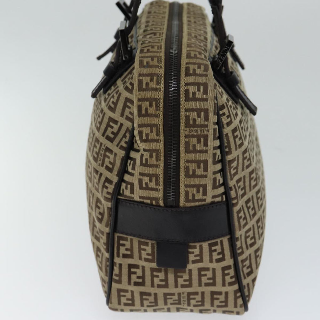 FENDI Zucchino Canvas Hand Bag Beige71830