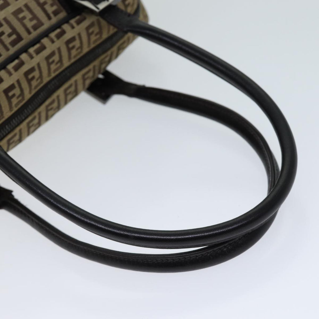FENDI Zucchino Canvas Hand Bag Beige71830