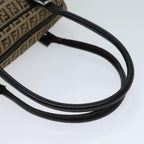 FENDI Zucchino Canvas Hand Bag Beige71830