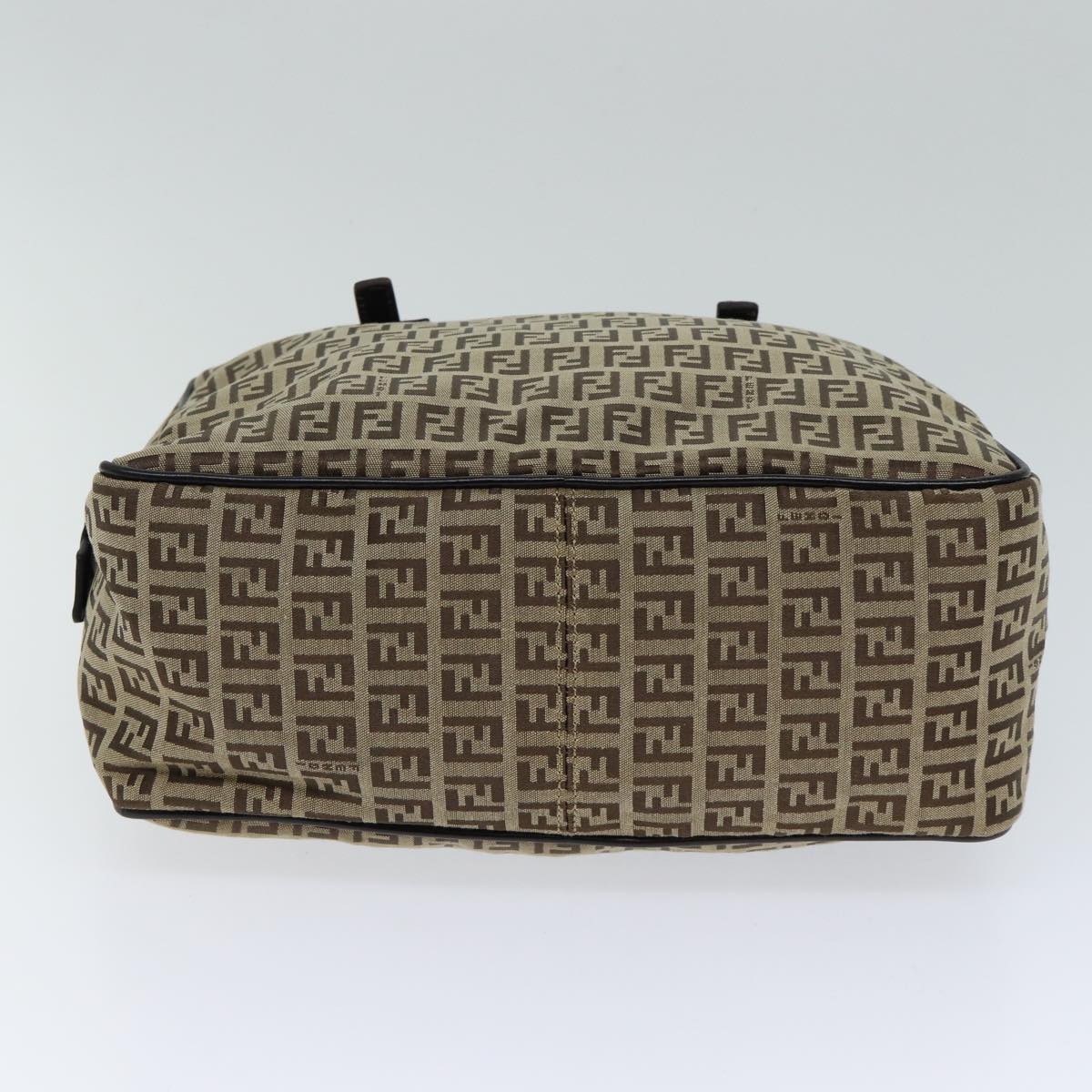 FENDI Zucchino Canvas Hand Bag Beige71830