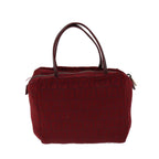 FENDI Zucchino Canvas Hand Bag Red71832