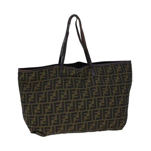 FENDI Zucca Canvas Tote Bag Brown71833