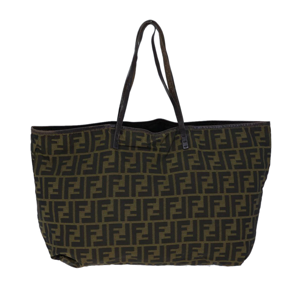 FENDI Zucca Canvas Tote Bag Brown71833