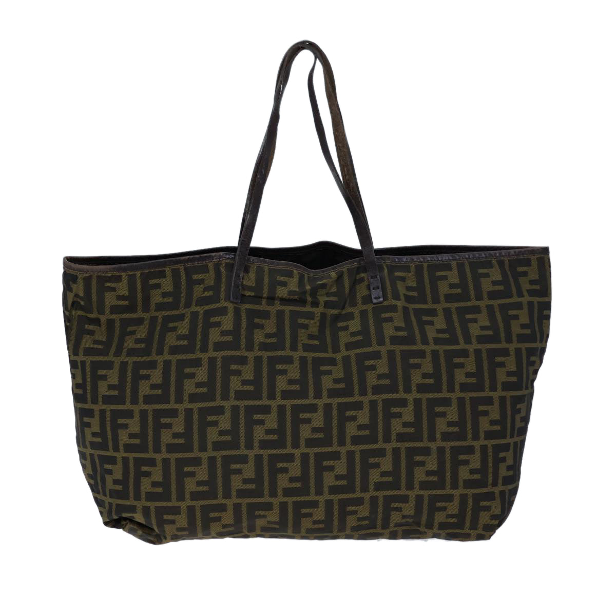 FENDI Zucca Canvas Tote Bag Brown71833